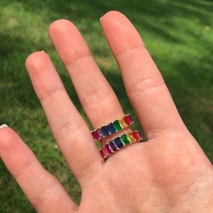 Adinas Jewels Jewelry - Adinas Jewels Rainbow Collection Rings. Adinas Jewels Jewelry - Adinas Jewels Rainbow Collection Rings.